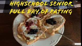 HighSchool Senior Full Day Of Eating On A Typical School Day (IIFYM w/macros)