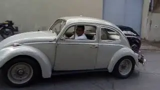 Fusca 66 1&ordf; Serie 1300 Escape 4x2 Dimensionado Cruzado Direto sem abafador c/ ponteiras de Dodge