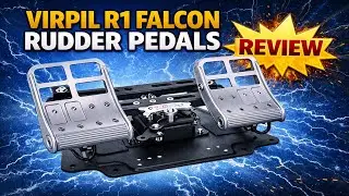 Virpil R1 Falcon Rudder Pedals Review | Unboxing and MSFS Testing