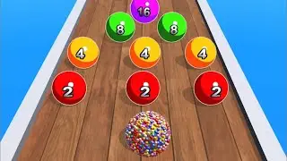 2048 Colors Ball Run Max Levels! All Levels Gameplay Walkthrough Android, iOS