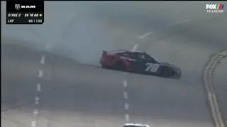 2022 Geico 500 @Talladega, BJ McLeod spin