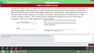 Captorra eSign Integration