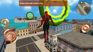 Flying hero super city rescue mission Android Gameplay