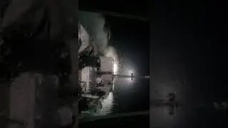 valdimar GK195 icelandic fishing vessel in a storm