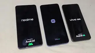Realme 12x vs Redmi 13 vs Vivo V23 Reboot Speed Test