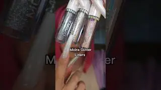 @MOIRACosmetics  Glitter Liners #eyemakeupfairy #festivalmakeuplook #glitterliner