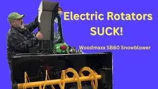 The Woodmaxx Snowblower Electric Chute Rotator is a TERRIBLE IDEA