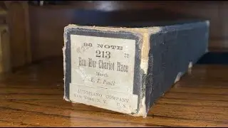 Ben Hur Chariot Race - E. T. Paull 1894 | Player Piano