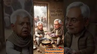 &ldquo;लालू&ndash;नीतीश की मछली पार्टी 😂&rdquo;Lalu Nitish Fish Debate 😄&rdquo;