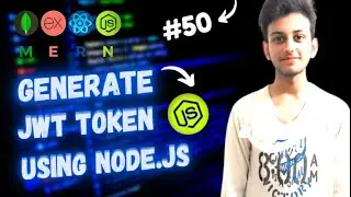 MERN STACK E-Commerce Website Tutorial #50 🔥 Authentication Using JWT Token In Node.js