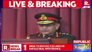 BREAKING LIVE: Army Chief Gen Dwivedi Addresses At NCC Republic Day Camp