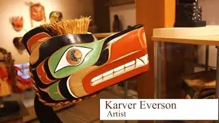 Karver Everson: Northwest Coast artist introduces his Grizzly Bear Headdress