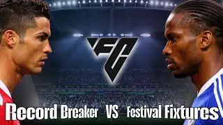 Team Record Breaker vs Team Festival Fixtures | FC Mobile Head to Head Gameplay ✅