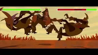 Buck vs  Bandits with healthbars 2