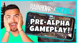NEW PRE-ALPHA GAMEPLAY Rainbow Six Mobile REACTION!