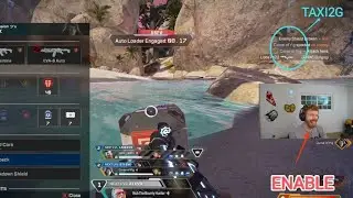COD PRO ENABLE Trolling TAXI2G (SHOTZZY of APEX) in a APEX LEGENDS RANKED Play Match #taxi2g #apex
