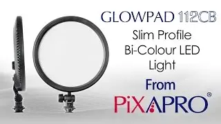 PIXAPRO GLOWPAD 112CB Hotshoe Mountable Bi-Colour LED Light PAD