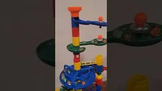 Large quick marble run #marblesrace #toys #marblerun