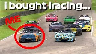 I TRIED IRACING, Here's how it went... | Iracing Mx5 Rookies | Iracing rookie lobies