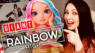 I GAVE THIS BIG DOLL A NEW FACE / Rainbow High Doll Repaint by Poppen Atelier
