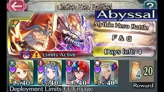 The battle with Limited unit : Vs. L!Gotoh & M! Fomortiis - Abyssal (with F2P units, SIs and seals)
