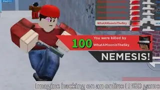 Toxic hacker goes burr (roblox arsenal)