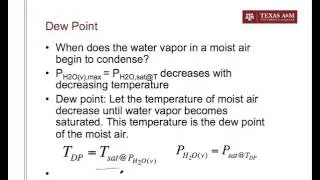Psychrometrics Introduction