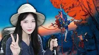 가장 높은 산을 정상까지 암벽 등반으로 올라가는 신작 게임⛰️ [케언(케른)] (Cairn)