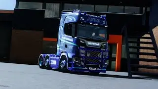 Truckers of Europe 3| Mods Skin A&M Commercials ST- Scania S SCANIA 730S V8 |TOE v0.34.1