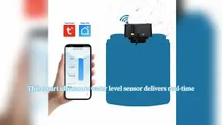 TLC2508 Low power consumption Tuya ultrasonic lever sensor