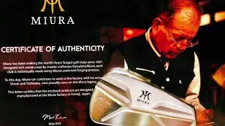 미우라 MC-501 아이언 + 스틸화이버 I95 S MOI매칭(Miura MC-501 Iron + Steelfiber I95 S MOI Matching)