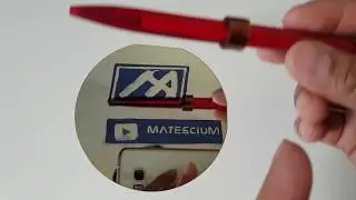 My Channel Logo Made of Titanium