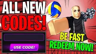NEW UPDATE 48 & ALL NEW CODES IN VOLLEYBALL LEGENDS ROBLOX (CHAMPION LEAGUE, 2X LUCK)