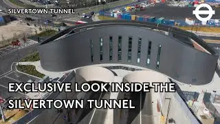 A Drone&rsquo;s Eye View of London&rsquo;s Newest Cross-River Tunnel | Transport for London