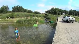 Medina River Crossing Tube Drop Off