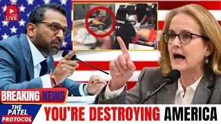 Madeleine Dean corners Kash Patel on LIVE TV:&ldquo;You're the one destroying America, not me.&rdquo;FBI Hearing