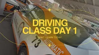 How I get My Driving license Day 1 | Class 1 and 2 | What I learn today in my driving class 