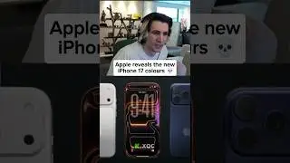 Apple Reveals the new iPhone 17 colours 😭