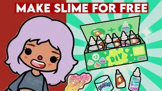 How to make Slime in Toca life world! | 100% free! NO CHEATS