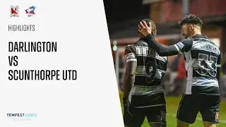 Darlington 4-0 Scunthorpe United - National League North - 2023/24