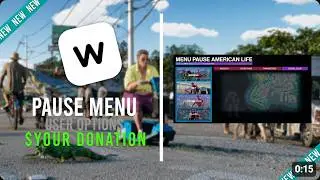 Server FiveM Script / PAUSE MENU / ESX and QBCore / FREE