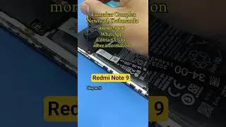 Redmi Note 9 Display & Battery Replacement shop no.41 #9808025400#tamrakarcomplex#bestrepair#earbuds