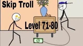 Skip Troll Level 71 to 80 Walkthrough Solution Gameplay-WEEGOON Games