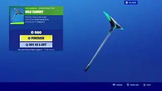 *RARE* WILD TANGENT PICKAXE BACK IN FORTNITE! (TOTAL CONTROL SET)
