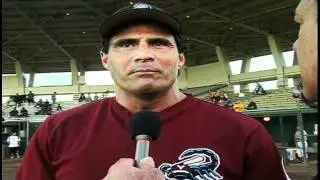 Jose Canseco - Manager of the Yuma Scorpions Baseball Team