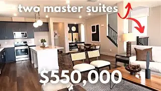 BRAND NEW HOME IN LAS VEGAS $550k | Pinion by Quinn Canyon | Model Home Tour