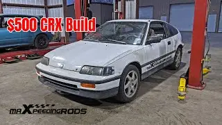 1989 CRX Track Build - Coilover Install