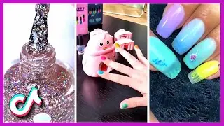 Paint Your Nails at Home | Classy Nail Polish Tips At Home | TikTok Compilation Spring 2021