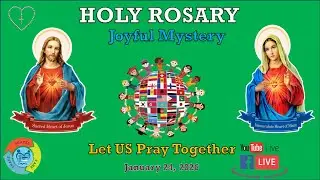 [Holy Rosary] Joyful Mystery - January 24, 2026