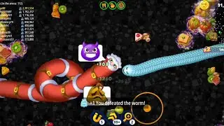 {WORMS ZONE 🐍}#gaming#snake#video